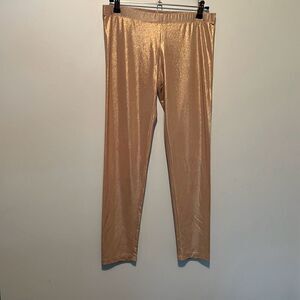 MNG Gold Metallic Shimmery Spandex